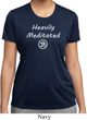 Ladies Yoga Tee Heavily Meditated with OM Moisture Wicking T-shirt