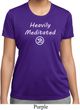 Ladies Yoga Tee Heavily Meditated with OM Moisture Wicking T-shirt