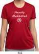 Ladies Yoga Tee Heavily Meditated with OM Moisture Wicking T-shirt