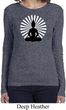Ladies Yoga Tee Meditating Buddha Long Sleeve