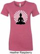 Ladies Yoga Tee Meditating Buddha Longer Length Shirt