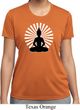 Ladies Yoga Tee Meditating Buddha Moisture Wicking T-shirt