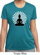 Ladies Yoga Tee Meditating Buddha Moisture Wicking T-shirt