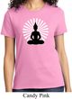 Ladies Yoga Tee Meditating Buddha T-shirt