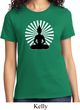 Ladies Yoga Tee Meditating Buddha T-shirt