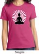 Ladies Yoga Tee Meditating Buddha T-shirt
