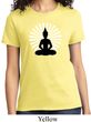 Ladies Yoga Tee Meditating Buddha T-shirt