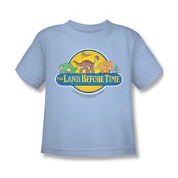 Land Before Time Shirt Kids Dino Breakout Light Blue Youth Tee T-Shirt
