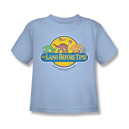 Land Before Time Shirt Kids Dino Breakout Light Blue Youth Tee T-Shirt