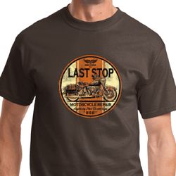 Last Stop Mens Biker Shirts