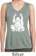 Laughing Buddha Ladies Sleeveless Moisture Wicking Shirt
