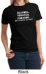 Law Enforcement Shirt Alcohol Tobacco Firearms ATF Ladies T-shirt
