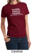 Law Enforcement Shirt Alcohol Tobacco Firearms ATF Ladies T-shirt