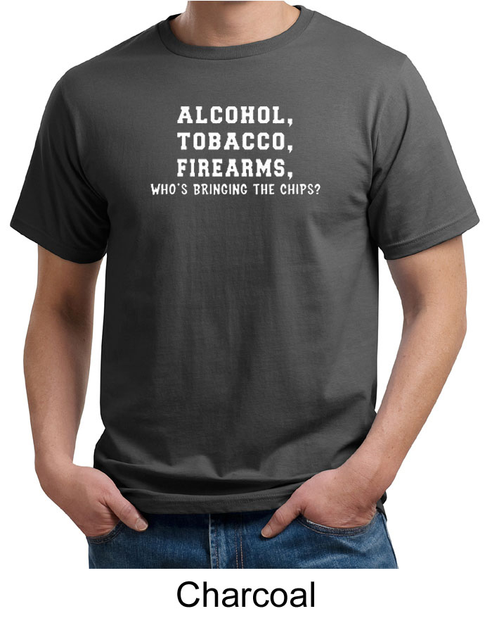 alcohol tobacco firearms Law Enforcement Shirt Alcohol Tobacco Firearms ATF Organic T-shirt