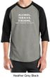 Law Enforcement Shirt Alcohol Tobacco Firearms ATF Raglan Shirt
