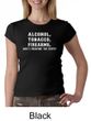 Law Enforcement Shirt Alcohol Tobacco Firearms Ladies Crew Neck Shirt
