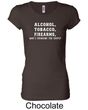 Law Enforcement Shirt Alcohol Tobacco Firearms Ladies Longer Length