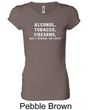 Law Enforcement Shirt Alcohol Tobacco Firearms Ladies Longer Length