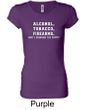 Law Enforcement Shirt Alcohol Tobacco Firearms Ladies Longer Length