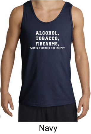 Law Enforcement Tank Top Alcohol Tobacco Firearms ATF Tanktop