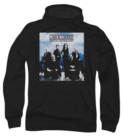 Law & Order: SVU Hoodie Sweatshirt Crew 13 Black Adult Hoody