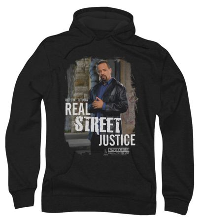 Law & Order: SVU Hoodie Sweatshirt Street Justice Black Adult Hoody