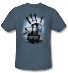 Law & Order: SVU Shirt Hand Adult Slate Tee T-Shirt