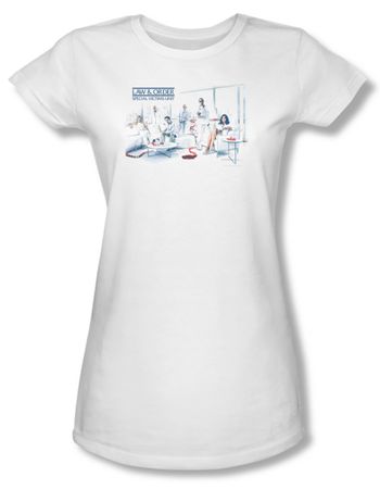 Law & Order: SVU Shirt Juniors Dominos White Tee T-Shirt