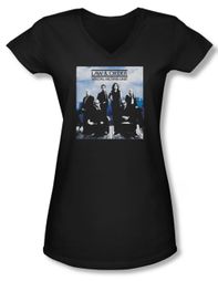 Law & Order: SVU Shirt Juniors V Neck Crew 13 Black Tee T-Shirt