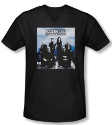 Law & Order: SVU Shirt Slim Fit V Neck Crew 13 Black Tee T-Shirt