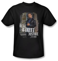 Law & Order: SVU Shirt Street Justice Adult Black Tee T-Shirt