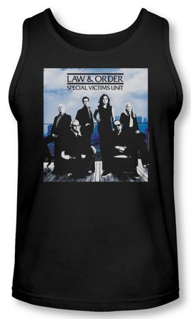 Law & Order: SVU Tank Top Crew 13 Black Tanktop