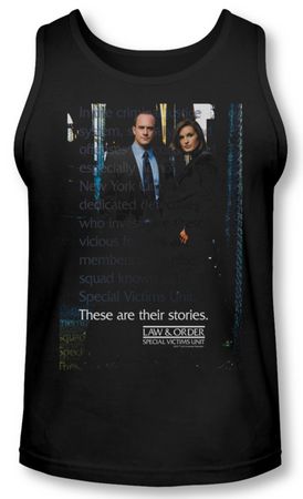 Law & Order: SVU Tank Top SVU Black Tanktop