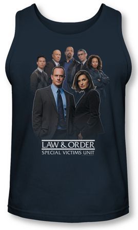 Law & Order: SVU Tank Top Team Navy Tanktop