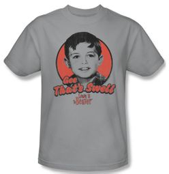 Leave it to Beaver Shirt Gee That's Swell Adult Silver Tee T-Shirt
