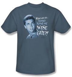 Leave it to Beaver Shirt Wise Guy Adult Slate Tee T-Shirt