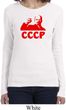 Lenin CCCP Ladies Long Sleeve Shirt