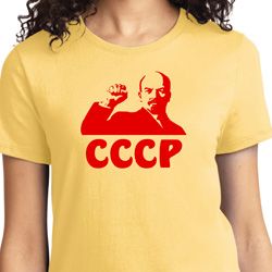 Lenin CCCP Ladies Shirts