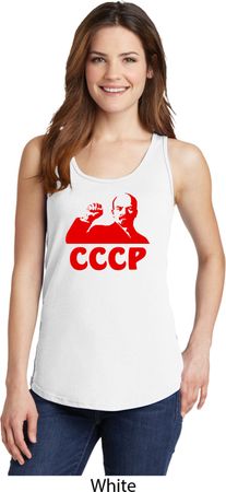Lenin CCCP Ladies Tank Top