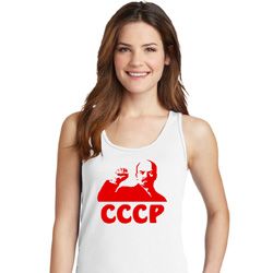 Lenin CCCP Ladies Tank Top