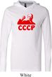 Lenin CCCP Lightweight Hoodie Tee, White