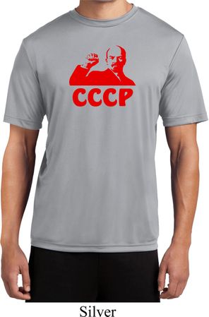 Lenin CCCP Mens Moisture Wicking Shirt
