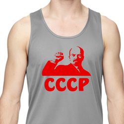 Lenin CCCP Mens Moisture Wicking Tanktop Lenin CCCP Mens Moisture Wicking Tanktop