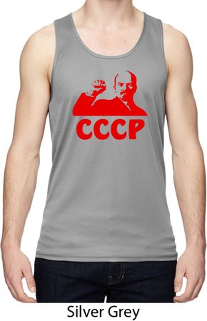 Lenin CCCP Mens Moisture Wicking Tanktop