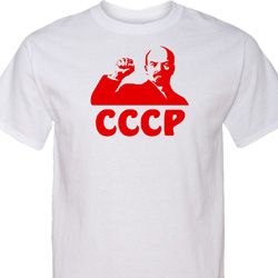 Lenin CCCP Mens Tall Shirt Lenin CCCP Mens Tall Shirt