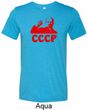 Lenin CCCP Mens Tri Blend Crewneck Shirt