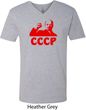 Lenin CCCP Mens V-Neck Shirt
