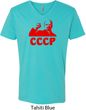 Lenin CCCP Mens V-Neck Shirt