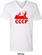 Lenin CCCP Mens V-Neck Shirt