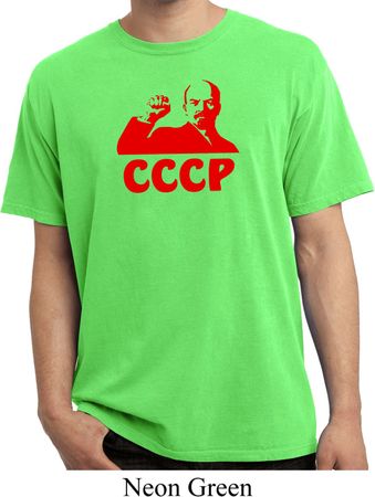 Lenin CCCP Pigment Dyed Shirt